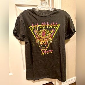 Def Leppard band tee by Goodbye Two Sleeves